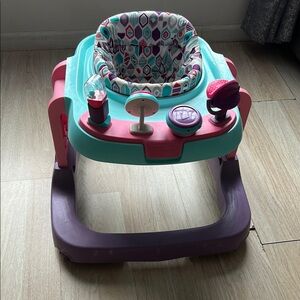Colorful Baby Walker with Toys